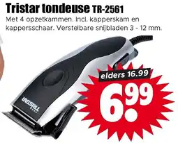 Dirk Tristar tondeuse TR-2561 aanbieding
