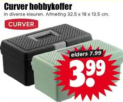 Dirk Curver hobbykoffer aanbieding