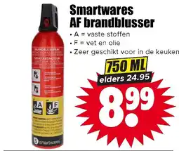Dirk Smartwares AF brandblusser aanbieding