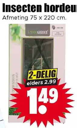 Dirk Insecten hordeuren aanbieding