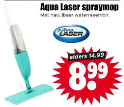 Dirk Aqua laser spraymop aanbieding