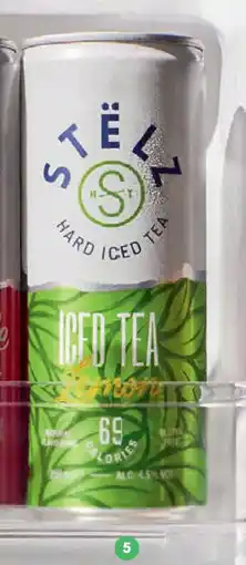 Albert Heijn Stëlz Hard Iced Tea Lemon aanbieding
