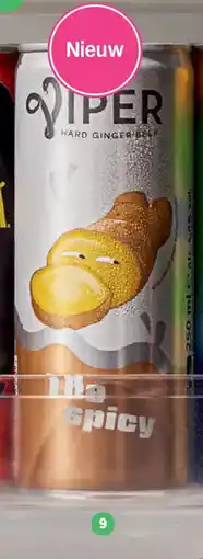 Albert Heijn Viper Hard Ginger Beer aanbieding
