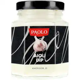Dirk Paolo Aioli dip aanbieding