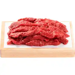 Dirk Vleeschmeesters Actie biefstukreepjes aanbieding