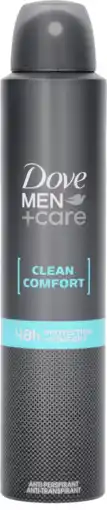 Dirk Dove Deospray men clean comfort aanbieding