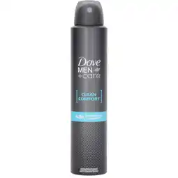 Dirk Dove Deospray men clean comfort aanbieding