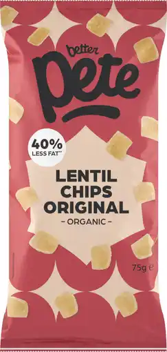 Dirk Better Pete Linzenchips naturel aanbieding