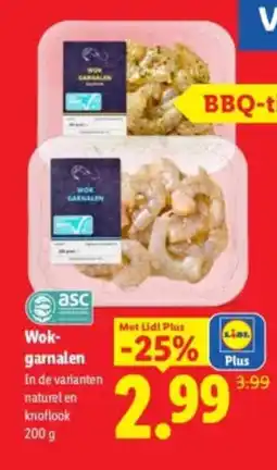 Lidl Wokgarnalen aanbieding