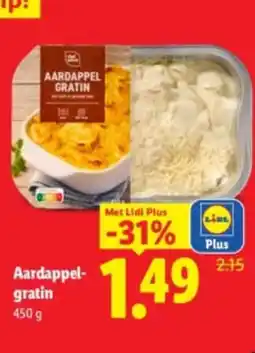 Lidl Aardappelgratin aanbieding