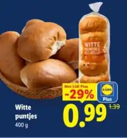Lidl Witte puntjes aanbieding