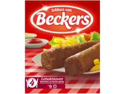 Hoogvliet Beckers Gehaktstaaf aanbieding