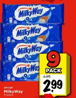 Vomar Voordeelmarkt Milky Way aanbieding