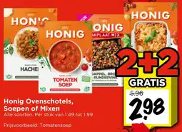 Vomar Voordeelmarkt Honig Ovenschotels, Soepen of Mixen aanbieding