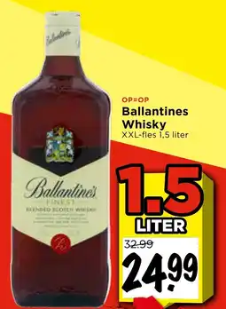 Vomar Voordeelmarkt Ballantines Whisky aanbieding
