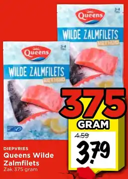 Vomar Voordeelmarkt Diepvries Queens Wilde Zalmfilets aanbieding