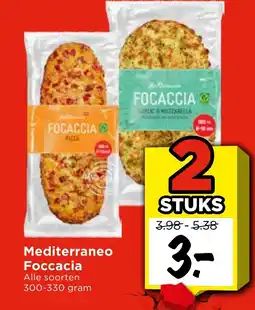 Vomar Voordeelmarkt Mediterraneo Foccacia aanbieding