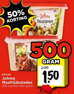 Vomar Voordeelmarkt Johma Maaltijdsalades aanbieding