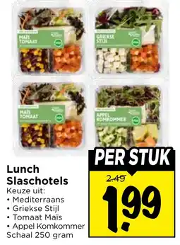 Vomar Voordeelmarkt Lunch Slaschotels aanbieding