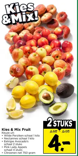 Vomar Voordeelmarkt Kies & Mix Fruit aanbieding
