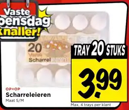 Vomar Voordeelmarkt Scharreleieren aanbieding