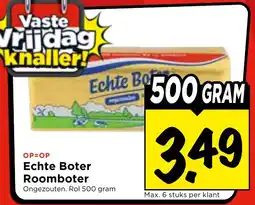 Vomar Voordeelmarkt Echte Boter Roomboter aanbieding