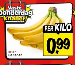 Vomar Voordeelmarkt Bananen aanbieding