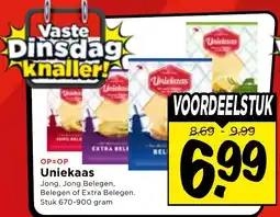 Vomar Voordeelmarkt Uniekaas aanbieding