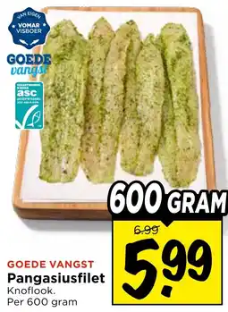 Vomar Voordeelmarkt Goede vangst Pangasiusfilet aanbieding