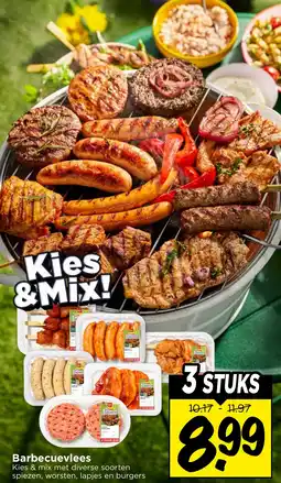 Vomar Voordeelmarkt Barbecuevlees aanbieding