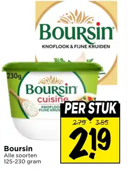 Vomar Voordeelmarkt Boursin aanbieding