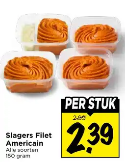Vomar Voordeelmarkt Slagers Filet Americain aanbieding