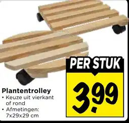 Vomar Voordeelmarkt Plantentrolley aanbieding