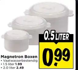 Vomar Voordeelmarkt Magnetron Boxen aanbieding