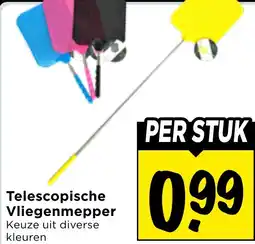 Vomar Voordeelmarkt Telescopische Vliegenmepper aanbieding