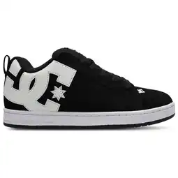 Foot Locker DC Shoes Court Graffik Sneakers Heren - Zwart - Maat 41 - Suède aanbieding