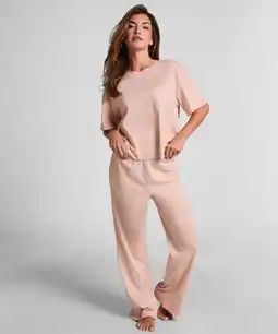 Hunkemoller Hunkemöller Pyjamaset Roze aanbieding