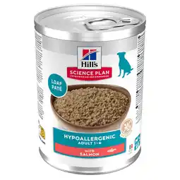 Zooplus 24x 363g Hill's Science Plan Adult Hypo met Zalm nat hondenvoer aanbieding