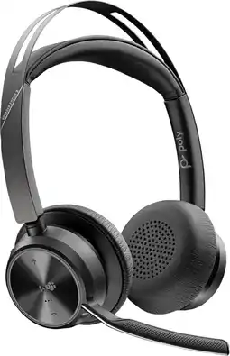 Coolblue Poly Voyager Focus 2 MS Draadloze Office Headset aanbieding