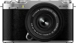 Coolblue Fujifilm X-M5 Zilver + XC 15-45mm f/3.5-5.6 OIS PZ aanbieding