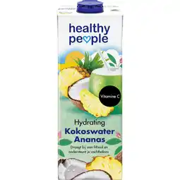 Dekamarkt Healthy People Kokoswater ananas aanbieding