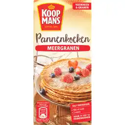 Dekamarkt Koopmans Pannenkoek meergranen aanbieding