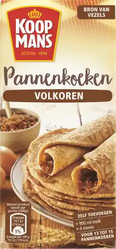 Dekamarkt Koopmans Pannenkoek volkoren aanbieding