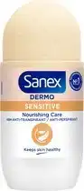 Bol.com Sanex - Deodorant - Roller - Dermo Sensitive - 50ml aanbieding