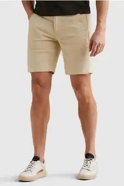Wehkamp PME Legend FIBERSTAR regular casual short ecru aanbieding