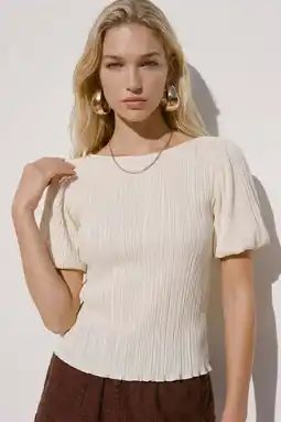 Wehkamp VERO MODA top ecru aanbieding