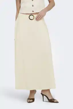 Wehkamp JDY maxi rok ecru aanbieding
