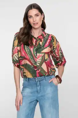 Wehkamp Geisha blouse groen aanbieding