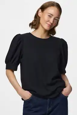Wehkamp PIECES top zwart aanbieding