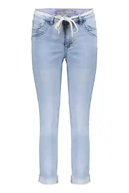 Wehkamp Geisha skinny jeans medium blue denim aanbieding